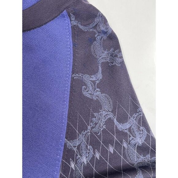 Nike Golf Womens Argyle Sweater DriFit Tour Performance Size Medium 8 10 - Picture 11 of 13